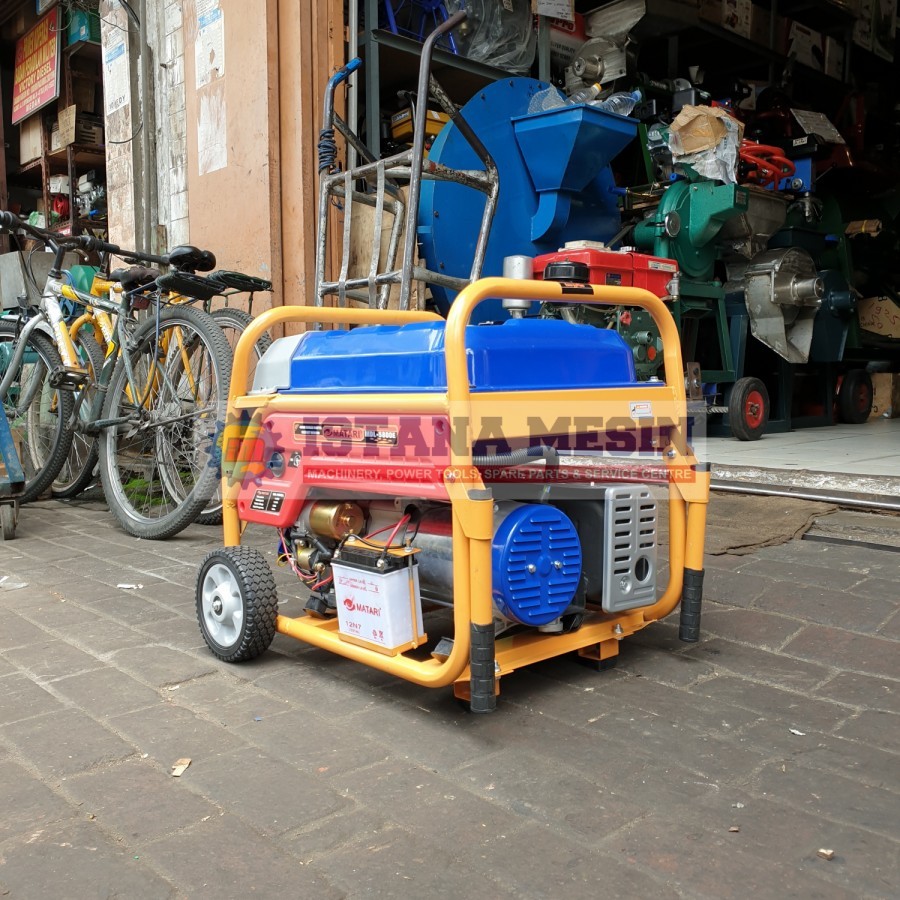5KVA GENSET BENSIN 4000W STARTER MATARI GENSET MDG 5800E
