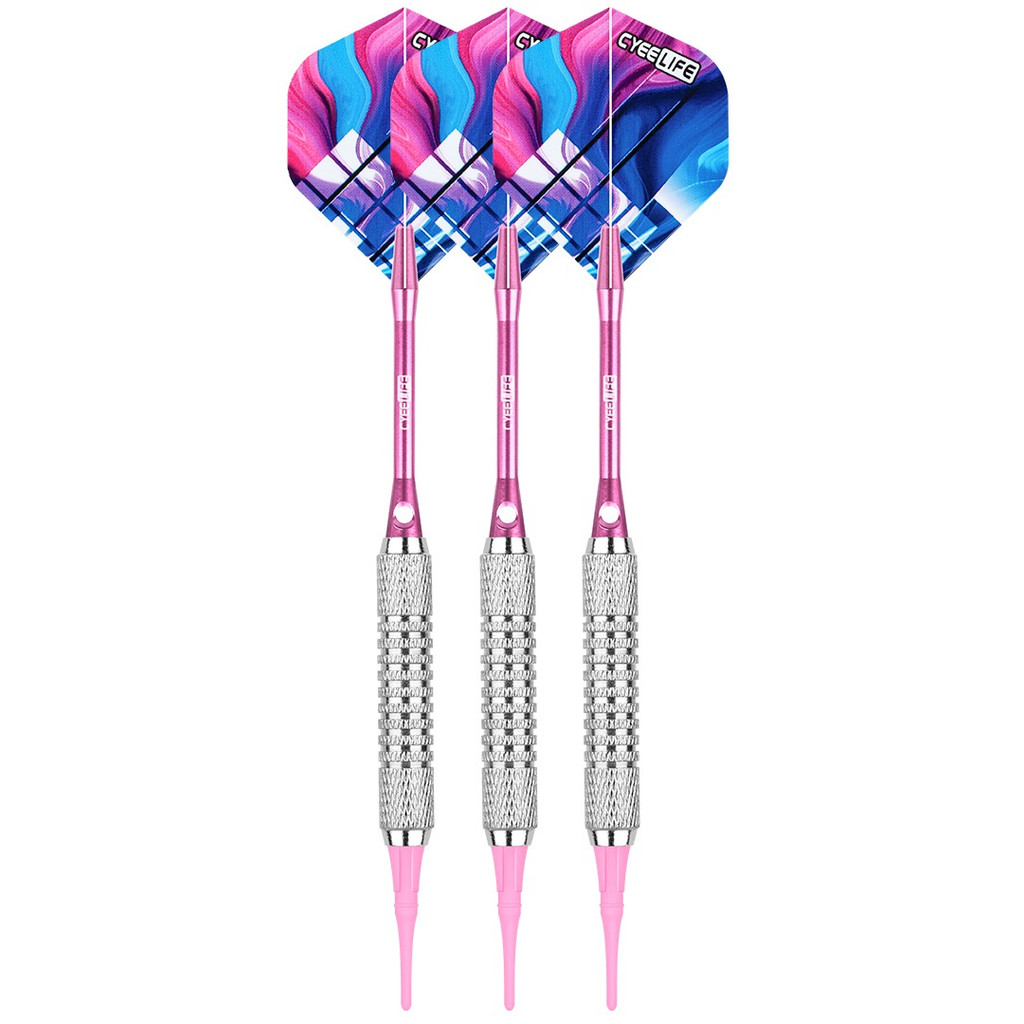 CyeeLife 3PCS Professional Darts 1618g Safty Soft Darts For Indoor Soft Darts Dartboard Games Electr