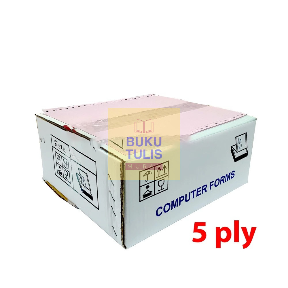 CONTINUOUS FORM 9.5 x 11" 5 PLY Kertas Computer NCR