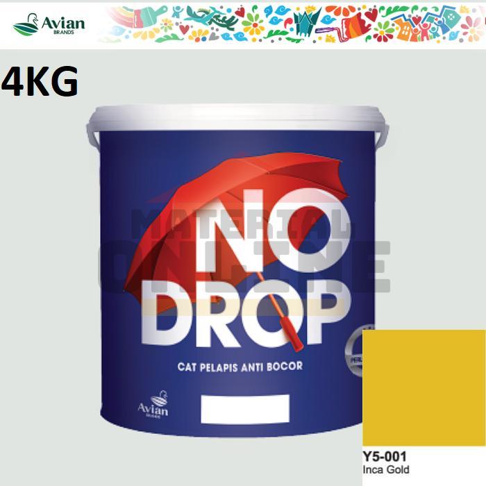 Nodrop No Drop Tinting 4kg 4 Kg Y5-001 Inca Gold Galon