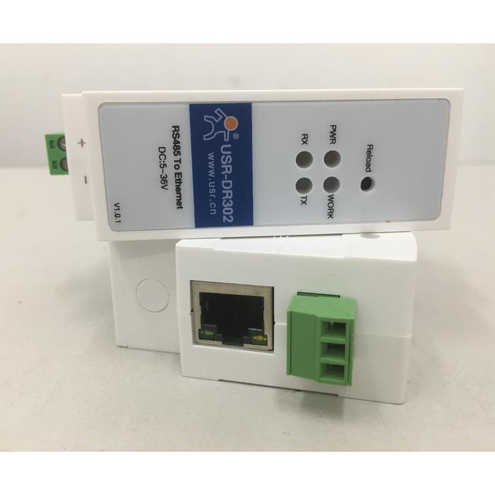 DIN RAIL RS4 to Ethernet converter ModBus Gateway USR-DR302