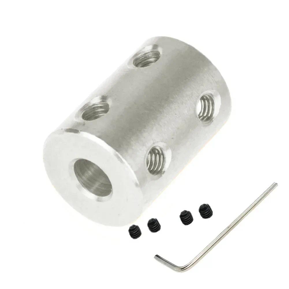 1set Rigid Shaft Coupling 4mm/5mm/6mm/8mm/10mm C Motor Jaw Shaft Coupler Connector Sleeve 45 Steel T