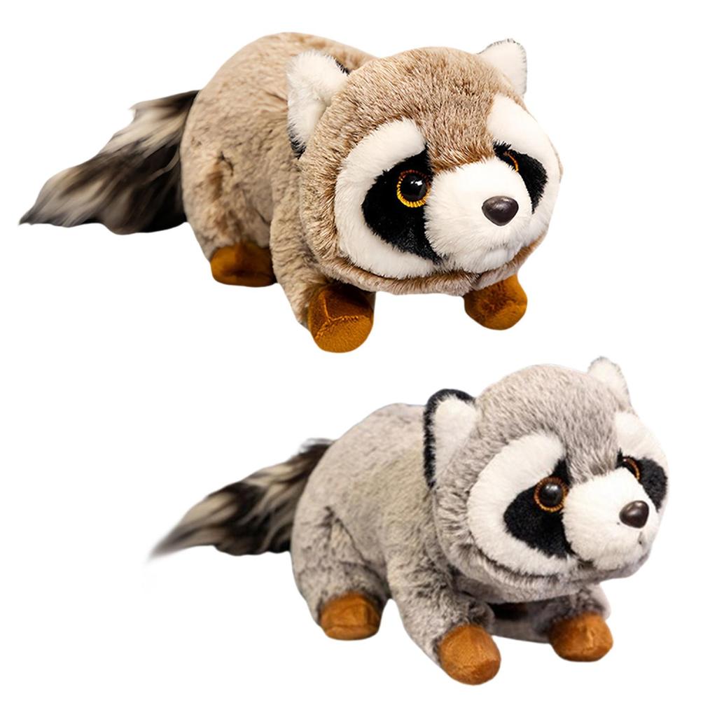 Soft Raccoon Doll, Stuffed Animal Doll, Home Decor ,Comfortable Plush Figure Toy, Raccoon Stuffed An