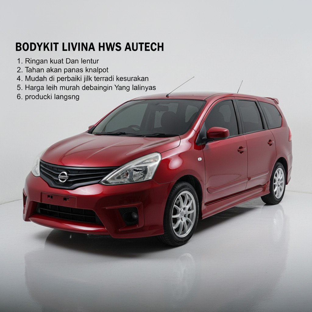 cicilan 0% Bodykit Nissan Livina HWS autech 2013-2017 upgrade grand livina hws autech