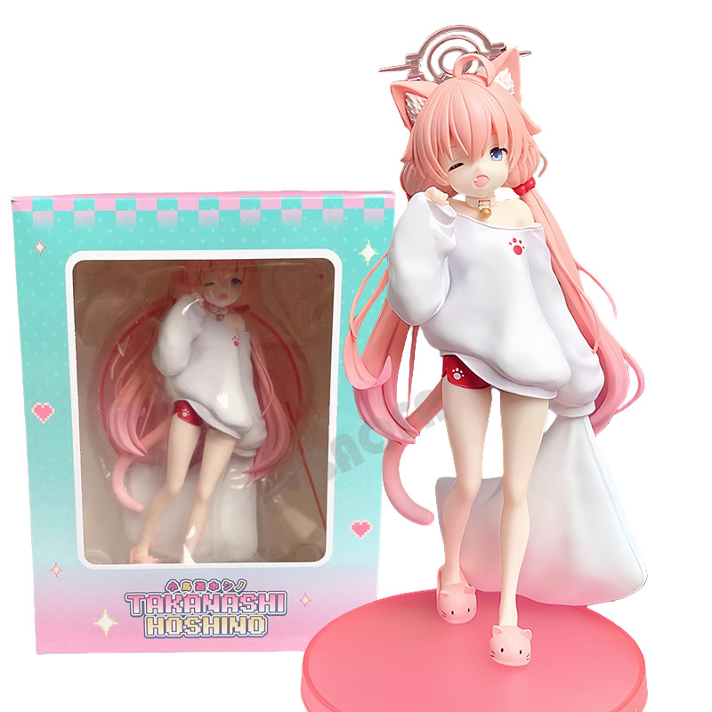 21cm Blue Arive Takanashi Hoshino Anime Girl Figure Asuma Toki Bunny Action Figure Arisu/Iinose Asun