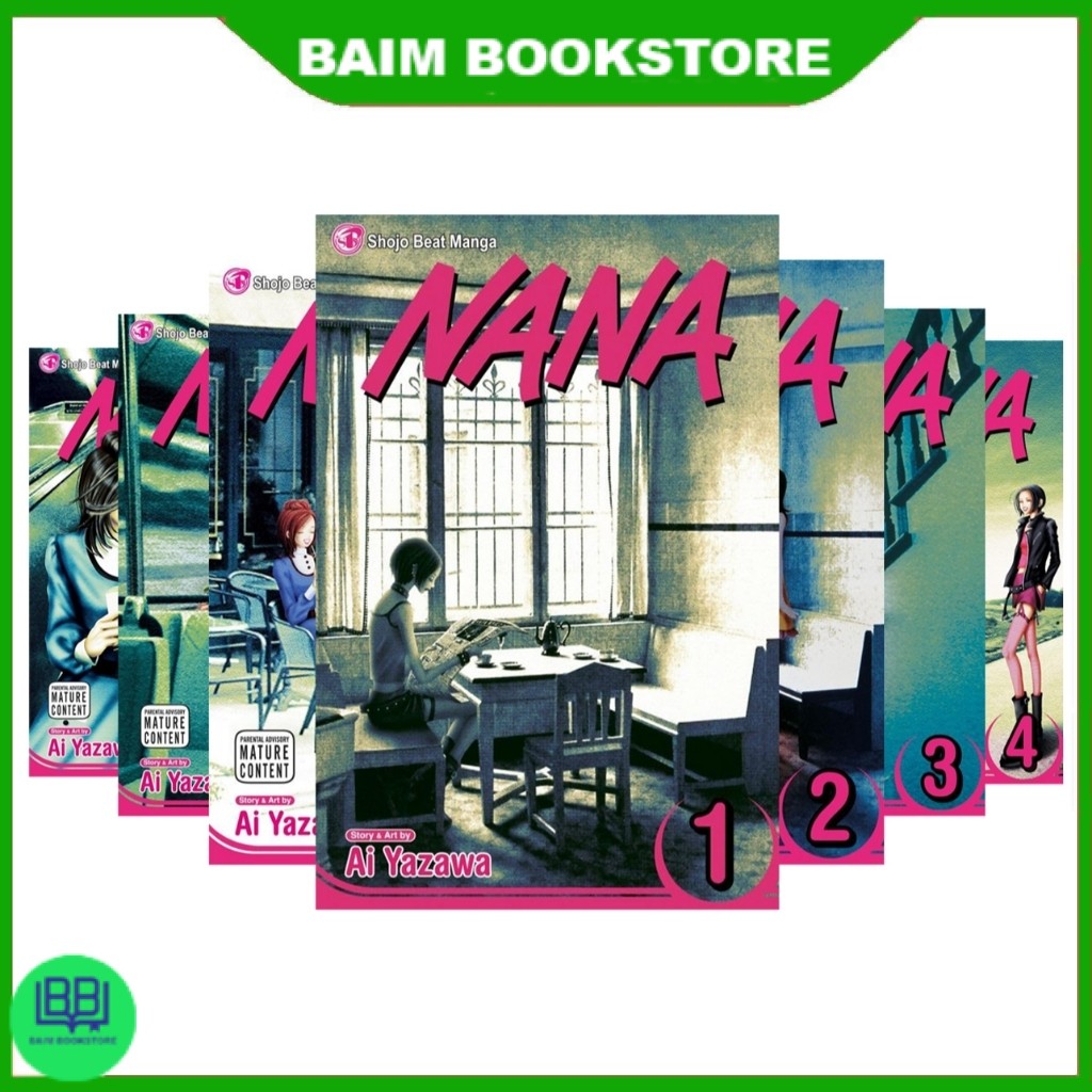 Manga Nana, by Ai Yazawa (21 book series)