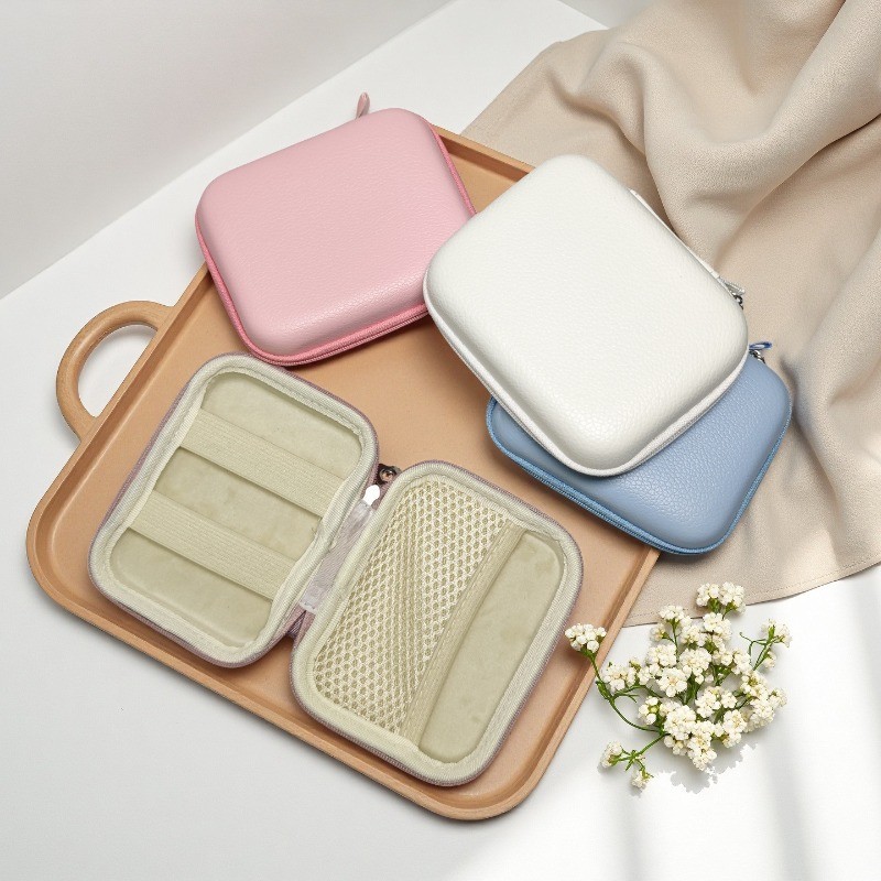 Pink Thick Shockproof Waterproof Travel Camera Bag for DSLR (Canon EOS 2000D, Nikon D3500, Sony A640