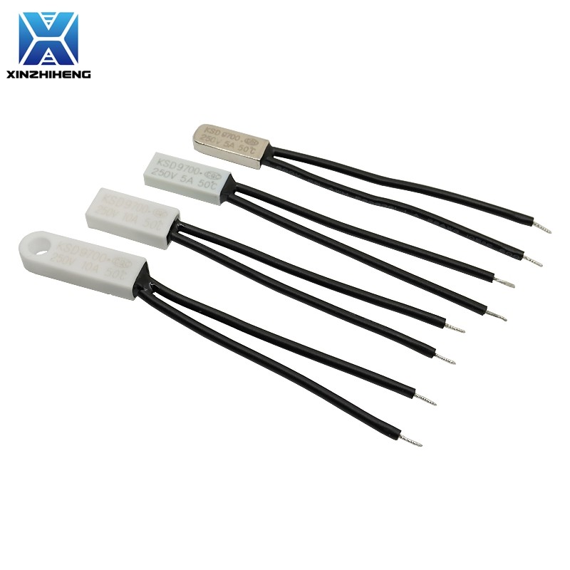 (1-10PCS) KSD9700 5A/10A 250V NC/NO Temperature Switch Thermal Protector 100 105 110 115 120 125 130