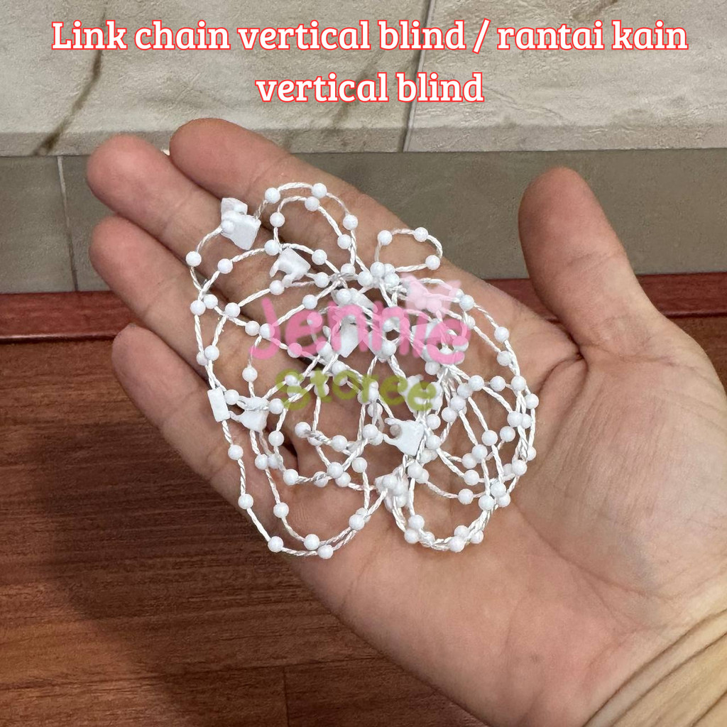 ( 100cm/1meter) Link Chain Vertical Blind / Rantai Kain Vertical Blind
