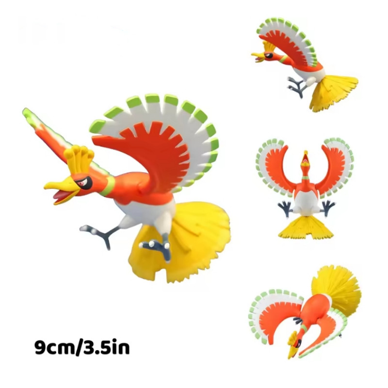 Original TOMY Pokemon Figure Zacian Zamazenta Reshiram Arceus Lunala Rayquaza Giratina Zygarde Palki