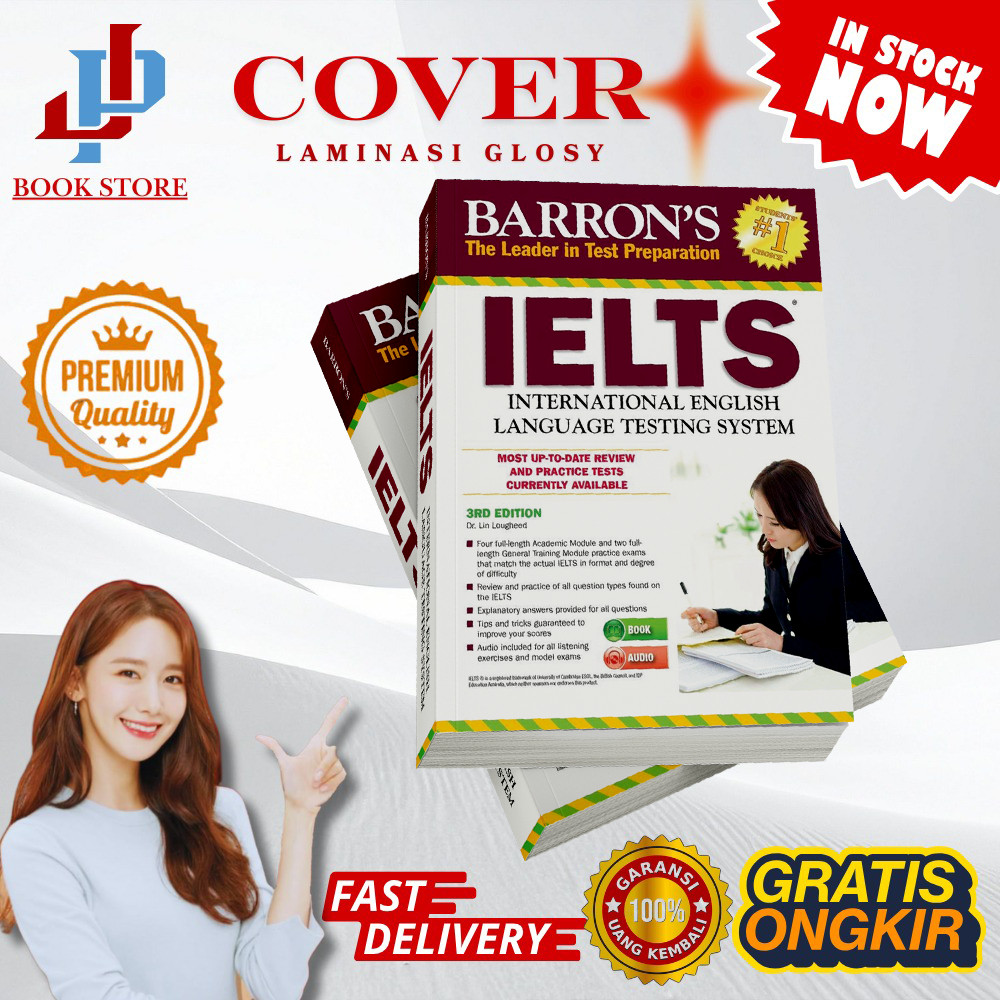 Buku Barron's IELTS Baru Latihan Soal Audio Listening