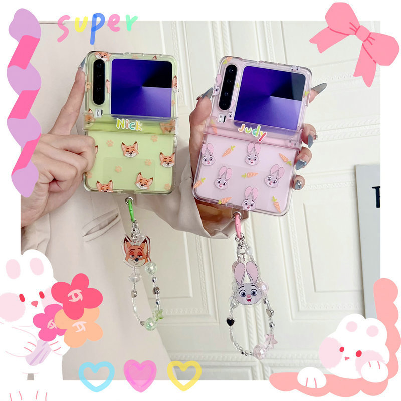 Casing ponsel lipat untuk Huawei Pura X Layar Penuh Gelang Judy Casing Ponsel TPU Keras