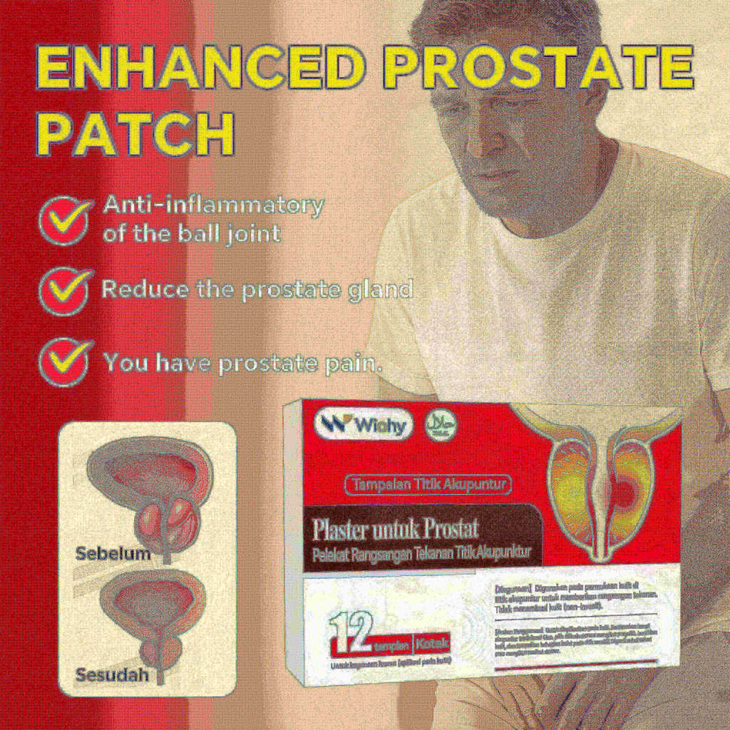 Plester Terapi Prostat Untuk Pria, Meningkatkan Kesehatan Prostat, Meredakan Gejala, Perawatan Tamba