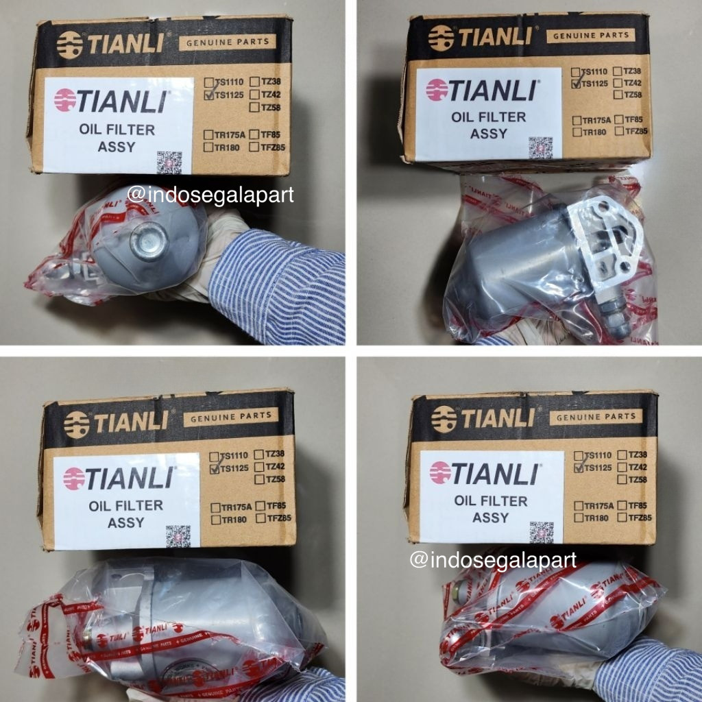 (TIANLI ASLI) Filter Oli Oil Filter Assy Mesin Diesel Dongfeng S1125 S1130 S1133 28pk 30pk 33pk