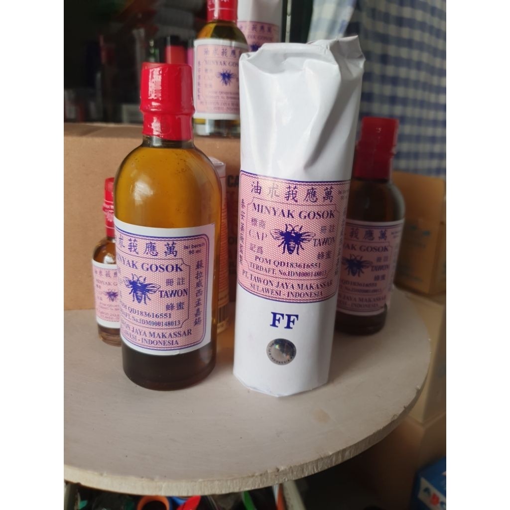 (COD) Minyak Tawon FF 90 ml / minyak urut cap tawon ORIGINAL