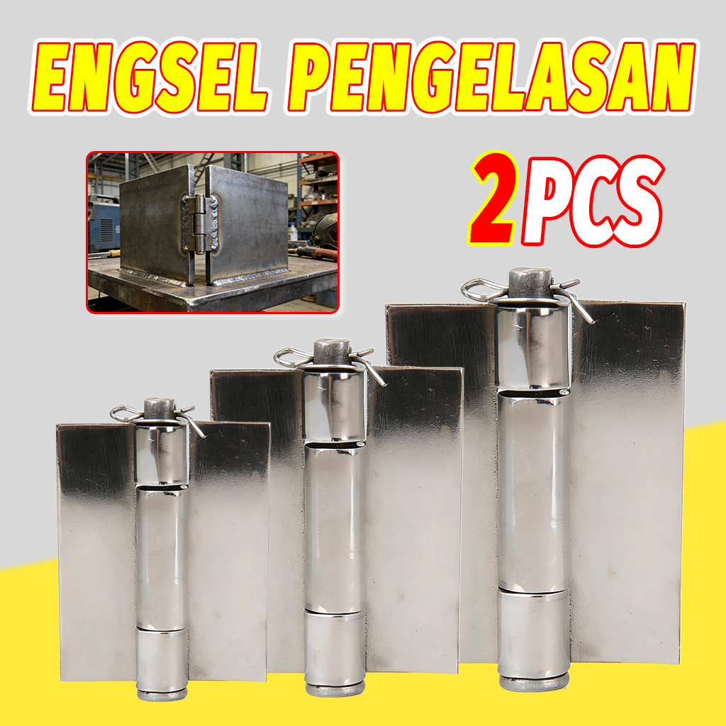 Engsel Pintu Stainless Steel Berat Engsel Stainless 2 PCS Engsel Pintu Las Stainless Engsel tebal ko