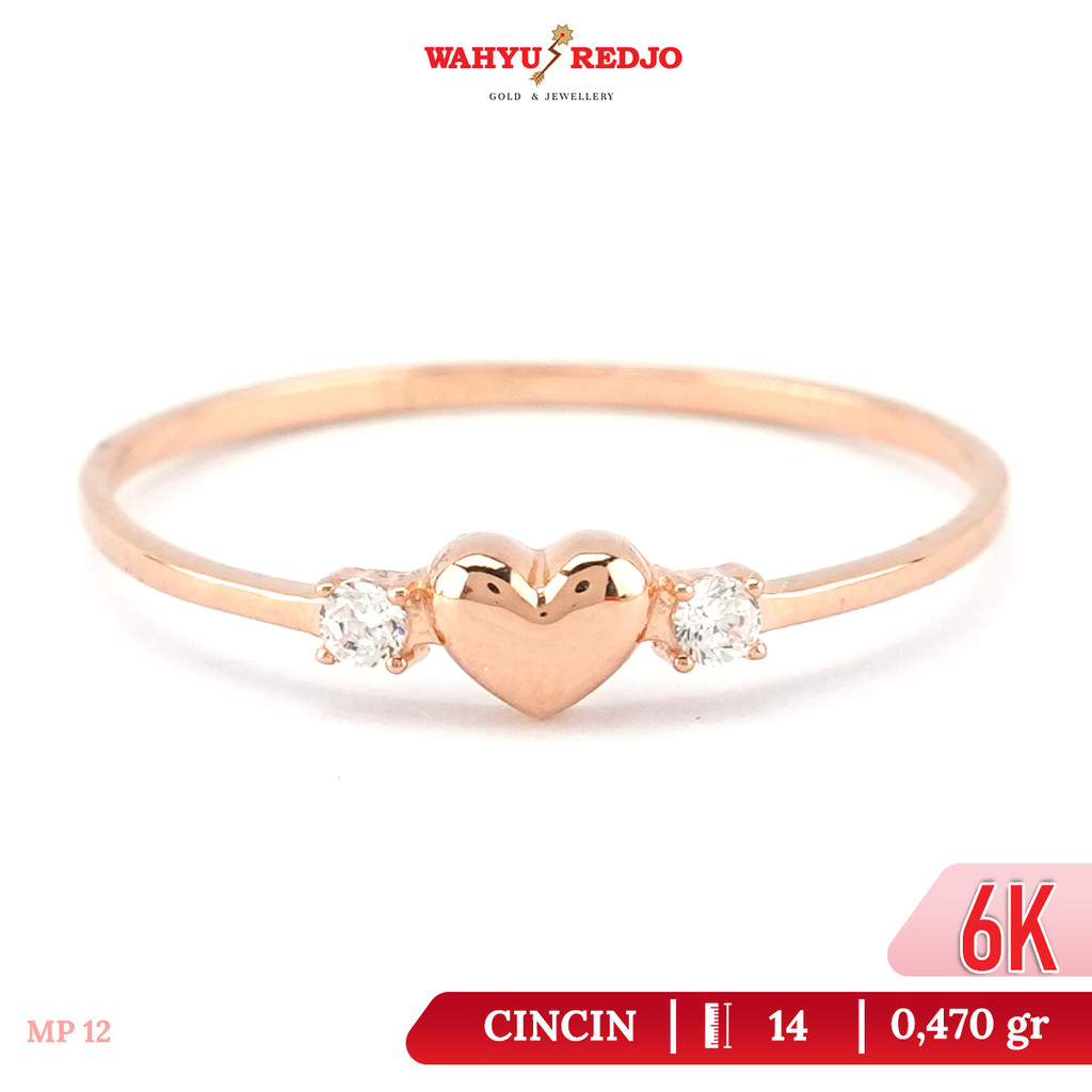 Cincin Emas Kadar 6K Wahyu Redjo CC-6K-31188498