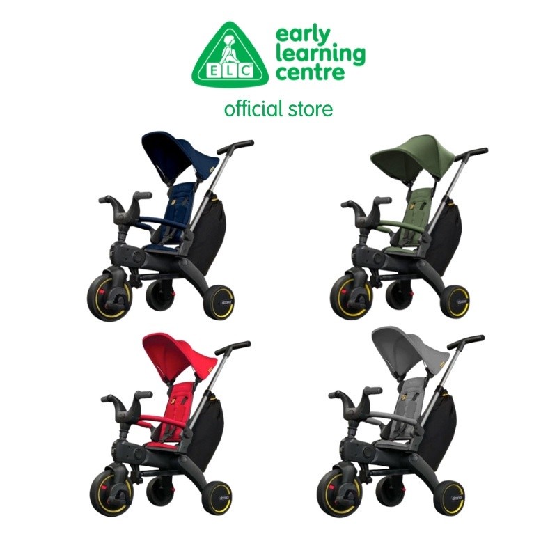 [New Color] Doona Liki Trike S3 - Sepeda Dorong Roda Tiga Travel Stroller Anak Bayi