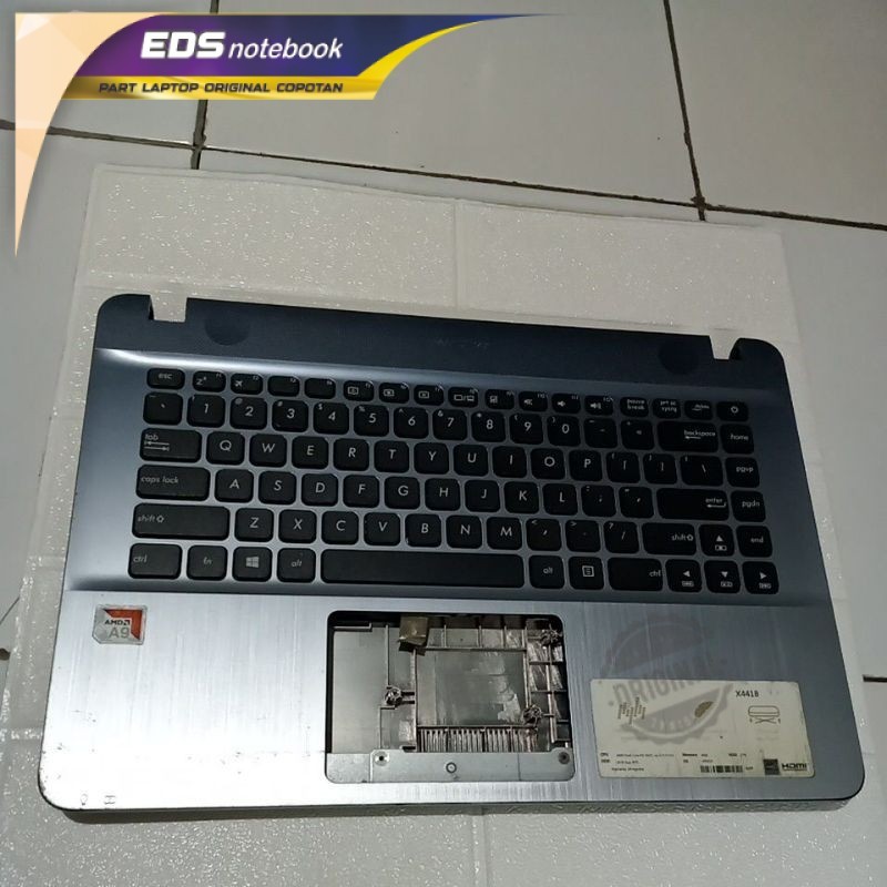 Casing Bawah Palmrest Set ASUS x441 x441s x441n x441m x441u x441b _abu