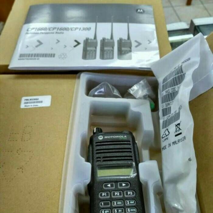 Radio HT Motorola CP1660 - HT Motorola CP1660 VHF Ori CP 1660