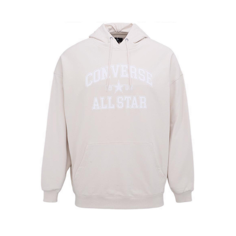 Converse All Star Standard Fit Hoodie Women's Jacket - Classic Ecru