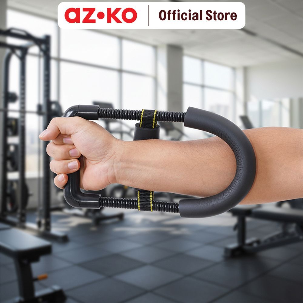 AZKO Kinetic Wrist & Hand grip Exerciser - Hitam Alat Olahraga Sport Tools Wrist And Hand Grip Exerc