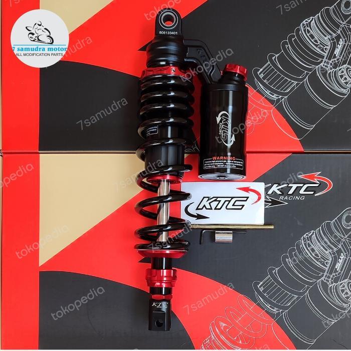 shock ktc racing extreme vario 125/150 - black/red, 325mm