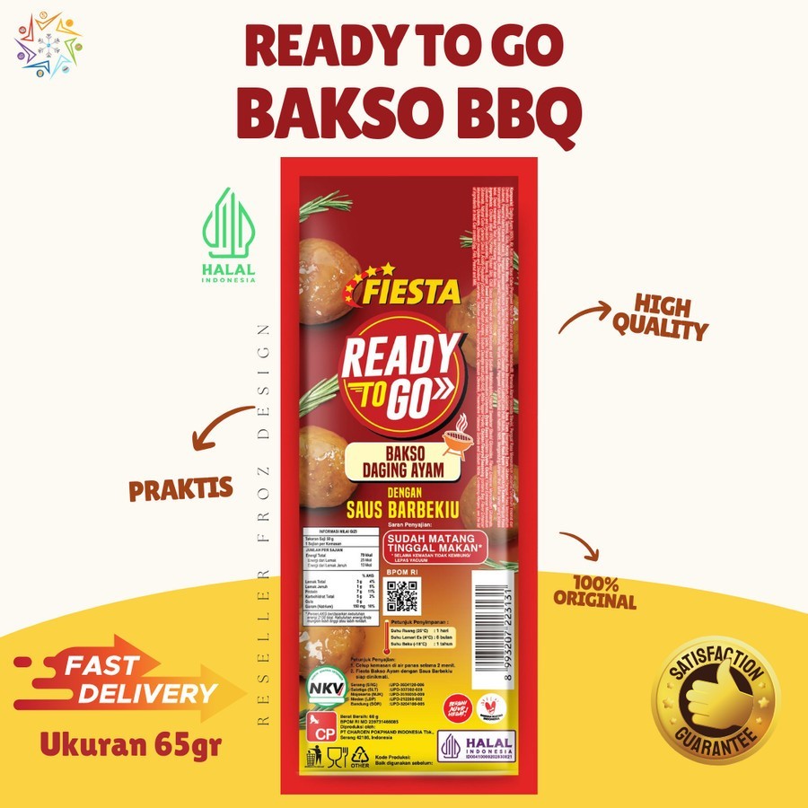 Fiesta Ready To Go Sosis Bakso Siap Makan
