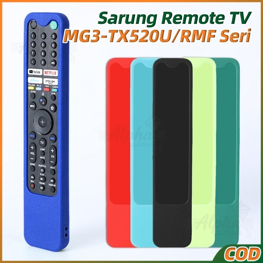 Sarung Remote TV Sony Silikon Case Remot TV SONY TX500P | Silicone Remote Case Sony Remote Cover Cas