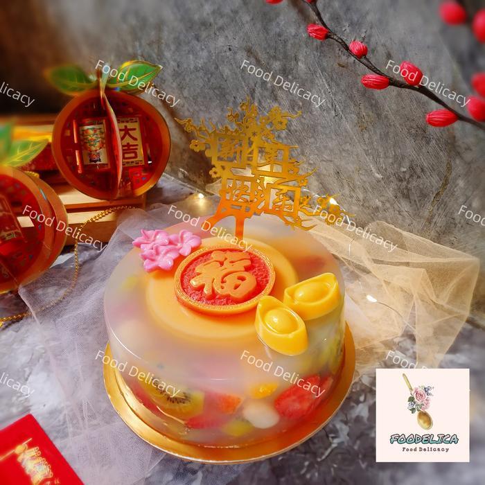 Hampers Imlek | sincia | Puding CNY - 18 cm Terlaris