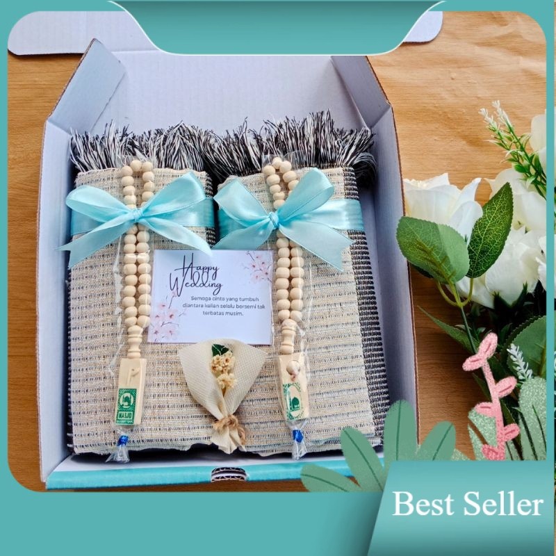 Hampers Wedding Sajadah Dewasa Couple | Hampers Ulang Lebaran Idul Fitri | Hampers Ramadhan | Tahun 