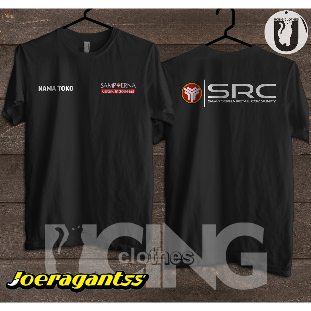 Kaos Baju SRC Sampoerna Untuk Indonesia Gratis Nama Toko Kamu Kaos Distro