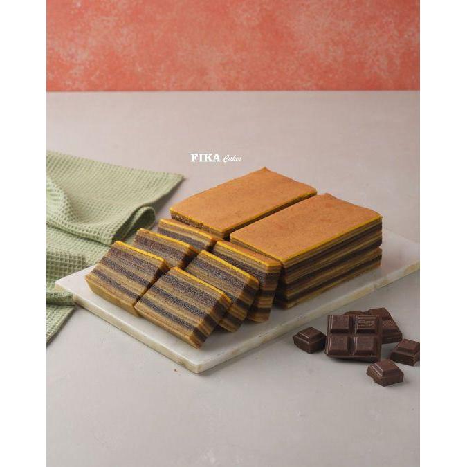 LAPIS LEGIT FIKA CAKES  Basah Dan Lembut FRESH FROM THE OVEN - Lapis Legit Cokelat Terlaris