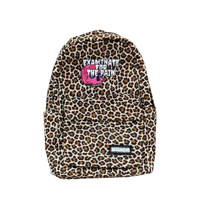 NOTBADCLUB -TAS RANSEL CARBALE -TAS RANSEL BACKPACK MOTIF LEOPARD
