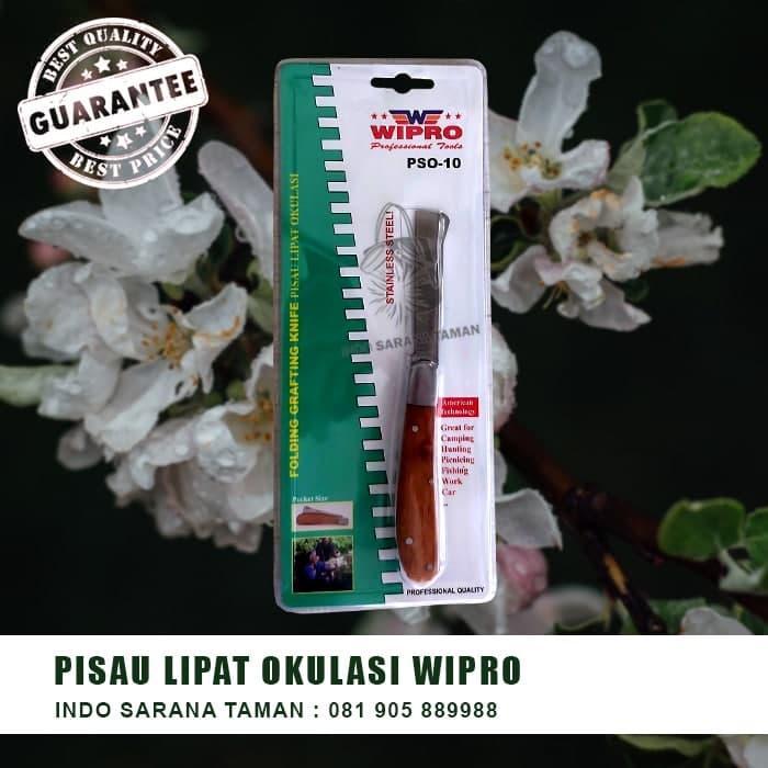 PISAU LIPAT OKULASI WIPRO PSO 10 Folding Grafting Knife Stainless
