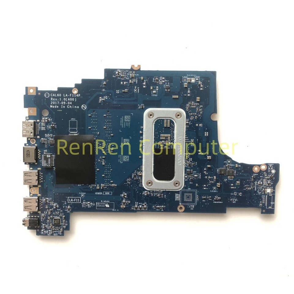 CAL60 LAF114P For DELL piron 15 5570 5770 Laptop Motherboard CN0NM2C6 0NM2C6 NM2C6 CN0F7MCJ F7MCJ I3