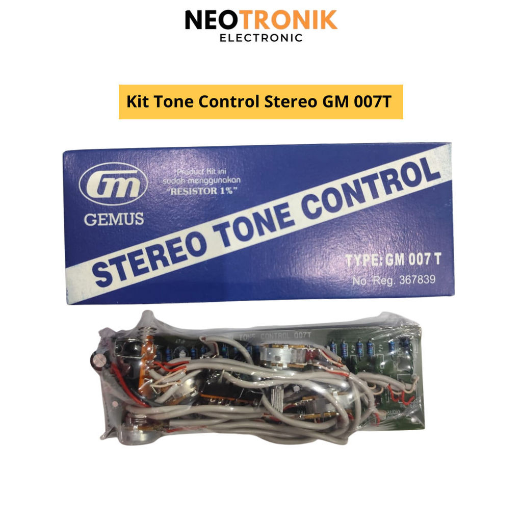 Kit Tone Control Stereo GM 007T