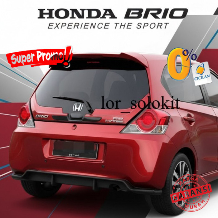 Variasi Bemper Belakang Brio 2012 2013 2014 2015 2016 2017 2018 Diffuser Difusser