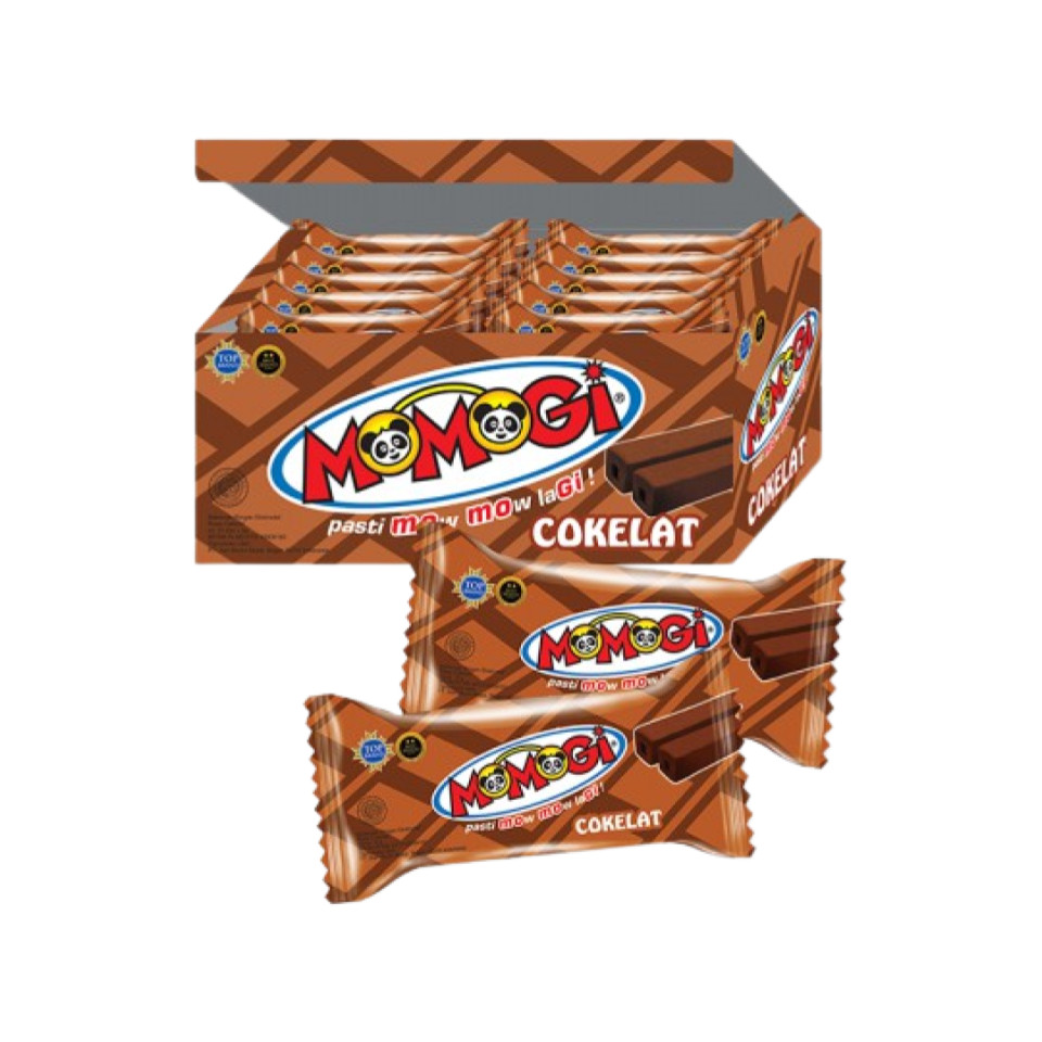 Momogi Snack Stick Cokelat Box 10 x 12 gr