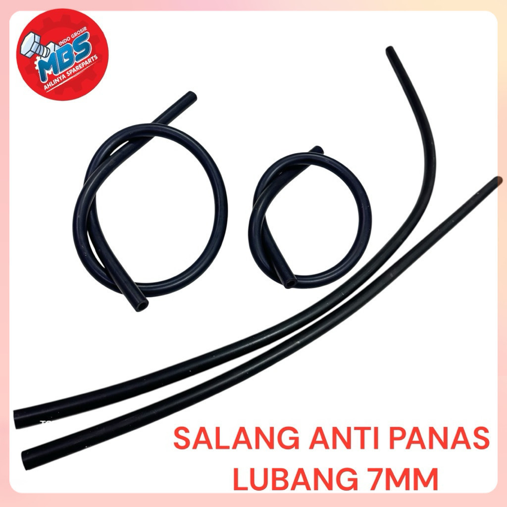 BB SELANG LUBANG 7mm ANTI PANAS ANTI RETAK SLANG BENSIN ORIGINAL UNIVERSAL CARRY ST 10 100 MOTOR MOB