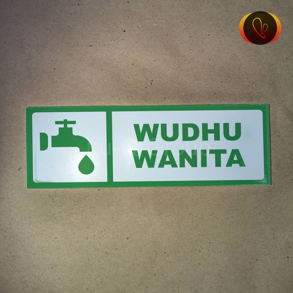 Akrilik tempat wudhu wanita, Akrilik masjid & musholla, Akrilik fasilitas umum