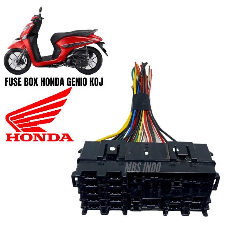 DNS FUSE BOX HONDA GENIO ORIGINAL / RUMAH BOX SIKRING HONDA GENIO ORIGINAL KOJ / TEMPAT PUSAT SIKRIN