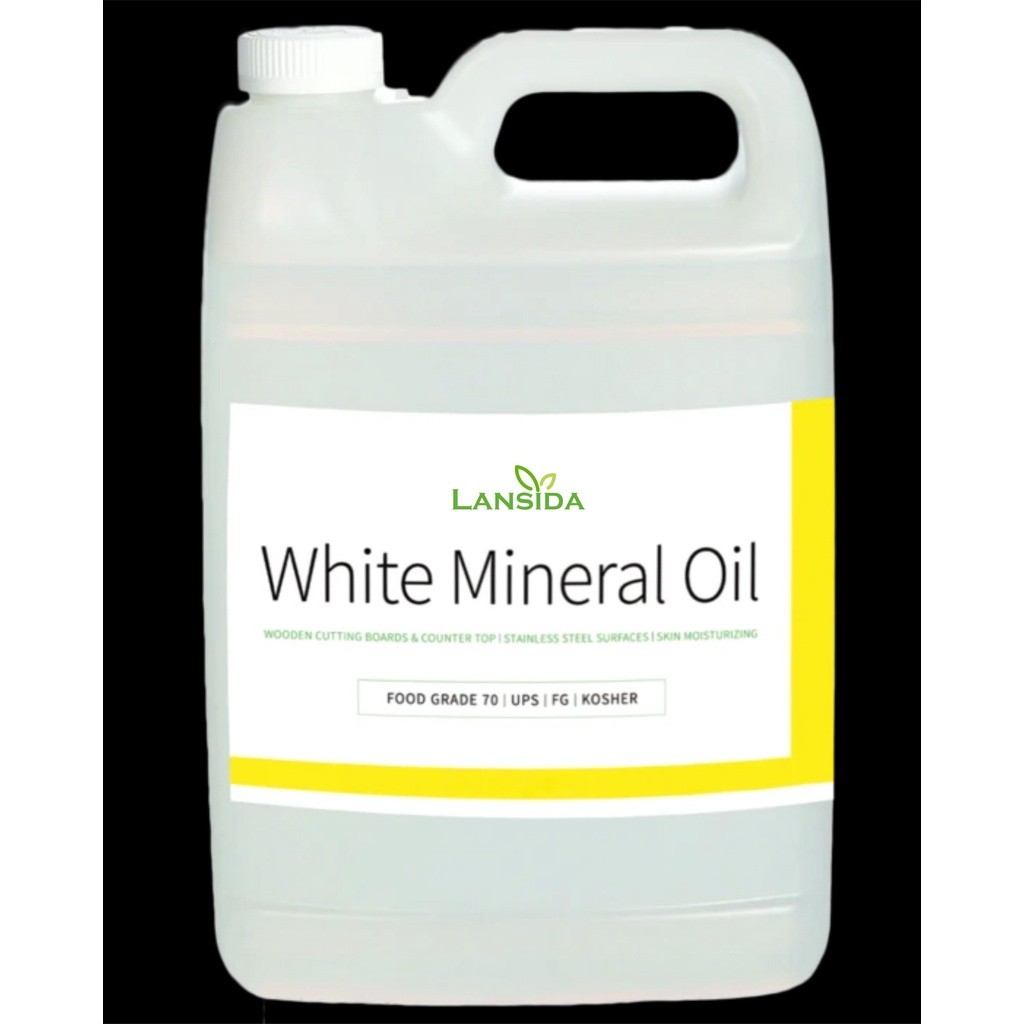 White Mineral Oil 5 L White Oil Liquid Paraffin Food Grade Parafin Cair
