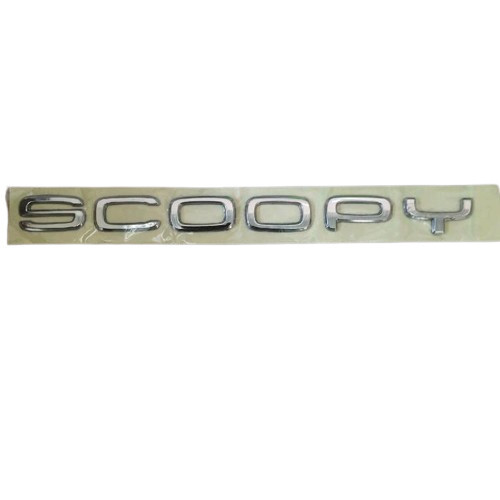Emblem Scoopy 2021 Silver Original Honda