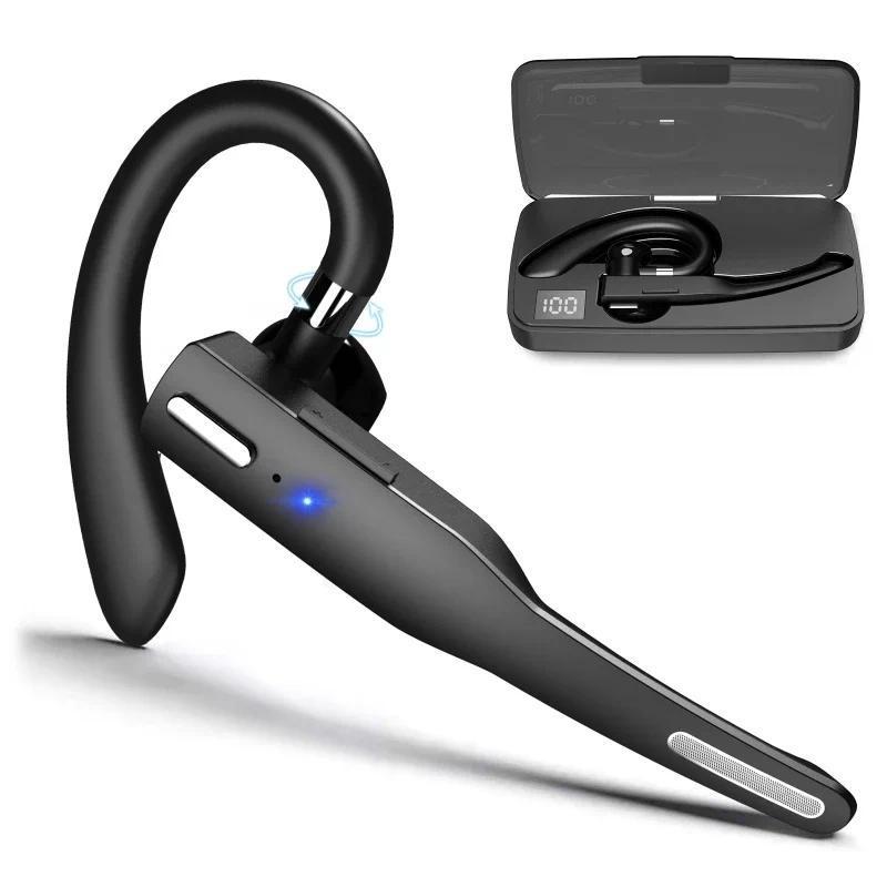 YYK525 Single Ear Bluetooth-compatible Headset Ear-hook Earbuds for Sports Running Gym for Type-C Ph