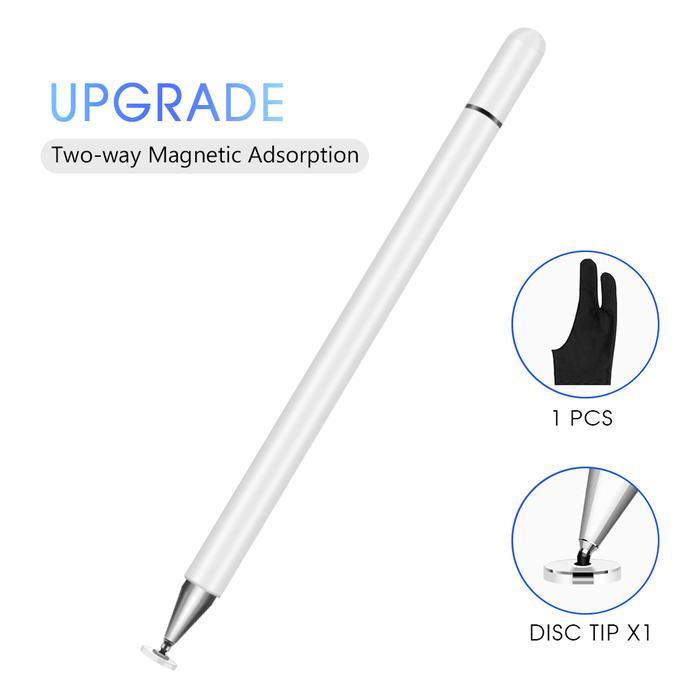 GOOJODOQ Universal Stylus Pencil Capacitive Stylus Touch Screen Pen - Putih