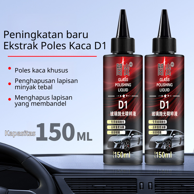Hilangkan Kabut Seketika 8K HD Cairan Poles Kaca Mobil Premium - Anti Kabut/Pelapis Anti Air/Pembers