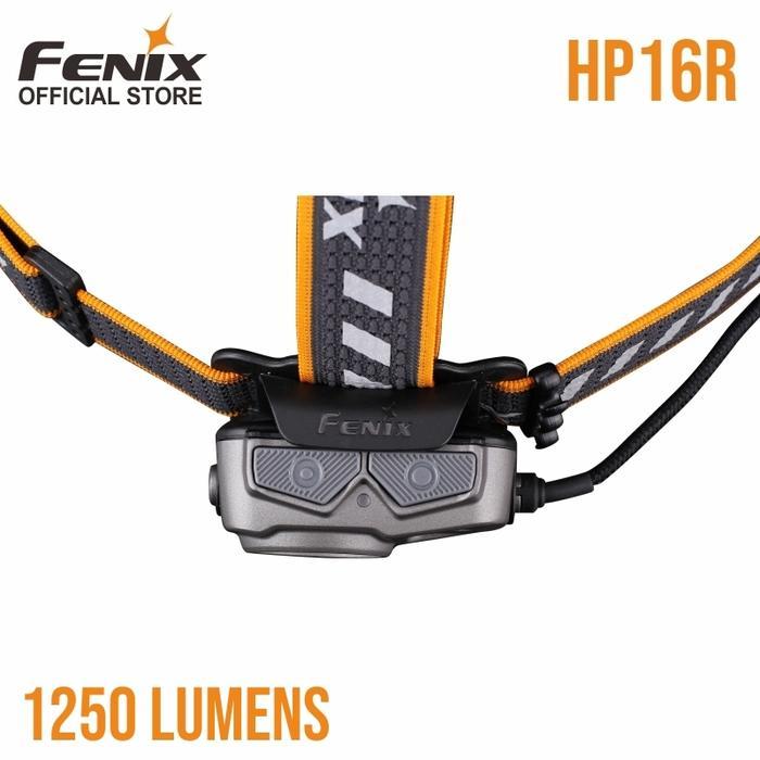 Fenix Senter Kepala Led HP16R Rechargeable Headlamp Terang 1250 Lumens - HP16R