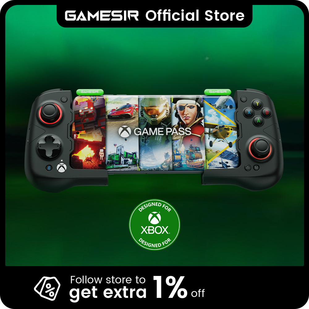 GameSir X4 Aileron Xbox Game Controller Hall Effect Gaming Gamepad for Xbox Game Pass, STADIA, xClou