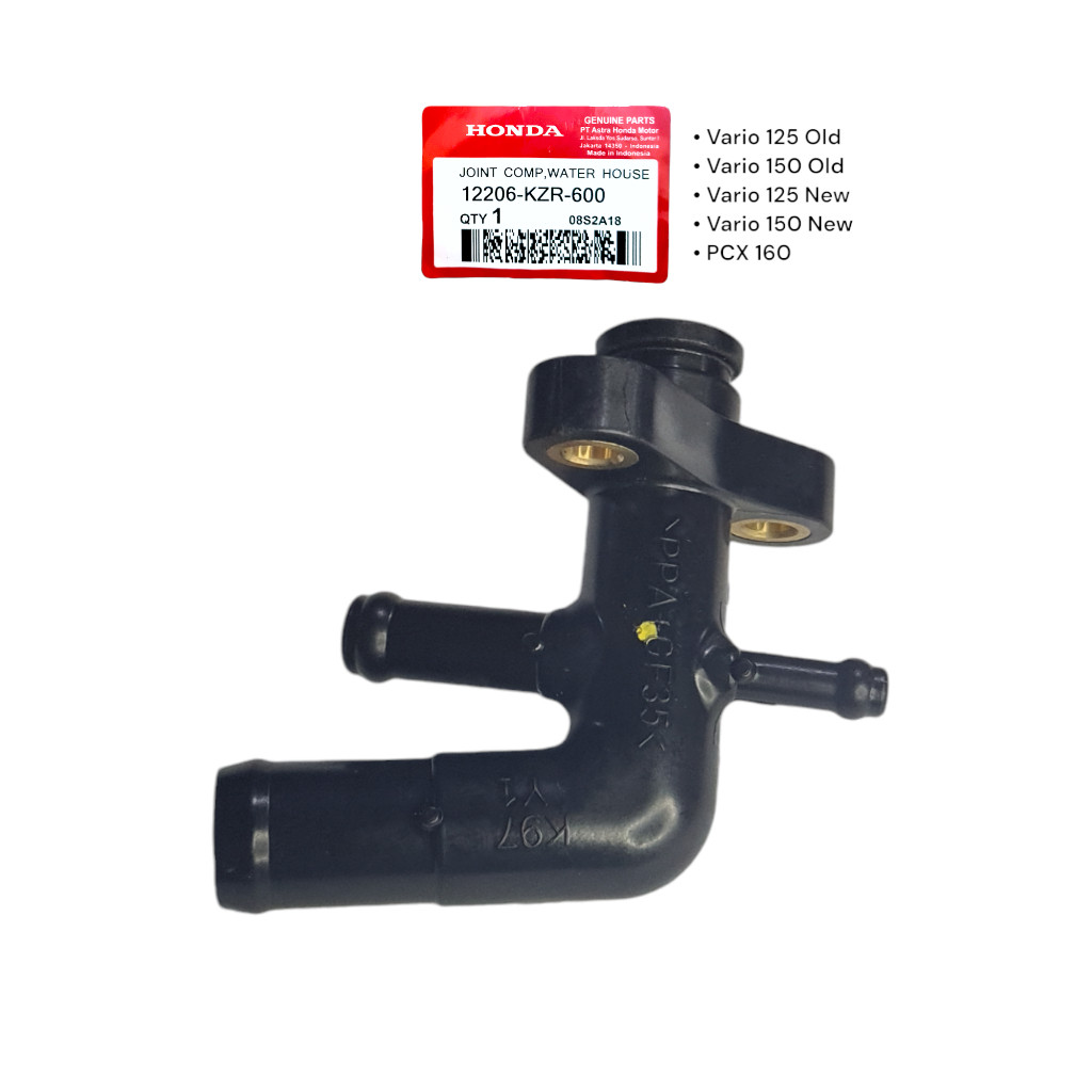 Pipa Selang Radiator Vario 125 150 Sambungan T KZR